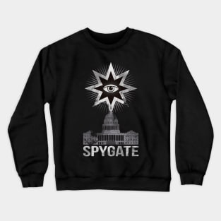 Donald Trump's Spygate Conspiracy Theory All Seeing Eye Crewneck Sweatshirt